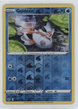 Goldeen Reverse Foil Pokemon Sword & Shield #045 - Image 1