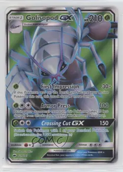 Full Art - Golisopod GX Pokemon Sun & Moon Burning Shadows #129 - Image 1