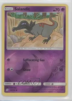 Salandit Reverse Foil Pokemon Sun & Moon Unified Minds #98 - Image 1