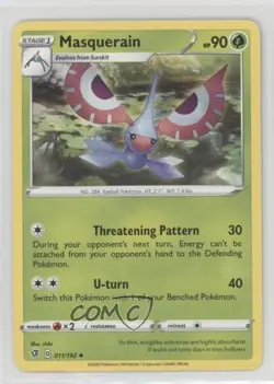 Masquerain Pokemon Sword & Shield Rebel Clash #011 - Image 1