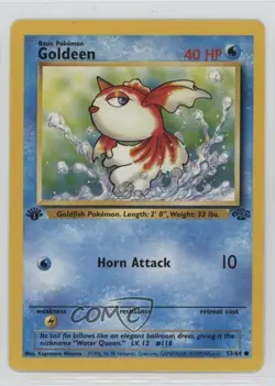 Goldeen 1st Ed. Pokemon Jungle #53 1999 - Image 1