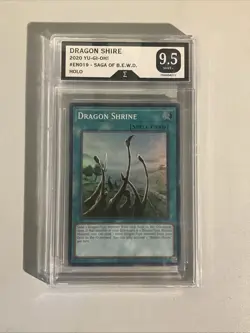 Yugioh Dragon Shine SDBE-EN019 Super Rare Unlimited Graded 9.5 - Image 1