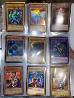 Yugioh Binder Collection-featuring blue eyes white dragon sye vintage and new - Image 2