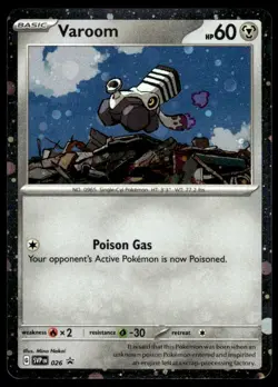 Pokemon TCG SV: Scarlet & Violet Promo Cards #026 Varoom NM - Image 1