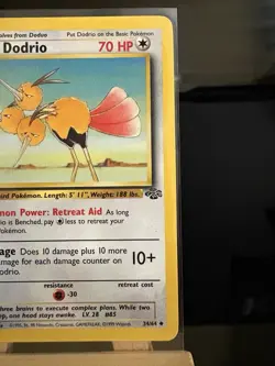 DODRIO - 34/64 Jungle Set WotC LP - Regular Uncommon - Pokemon TCG Card - Image 3