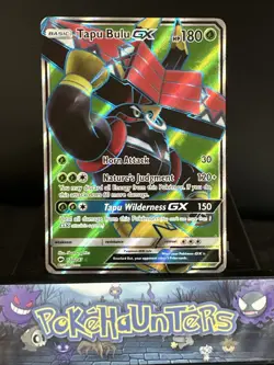 Pokemon Card Tapu Bulu GX 130/147 Burning Shadows Holo Full Art Ultra Rare NM - Image 1