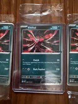 Pokemon Card TCG Yveltal 088/132 EB Games Stamp Sealed Promo Mega Evolution X3 - Image 3