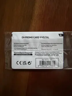 Pokemon Card TCG Yveltal 088/132 EB Games Stamp Sealed Promo Mega Evolution X3 - Image 4