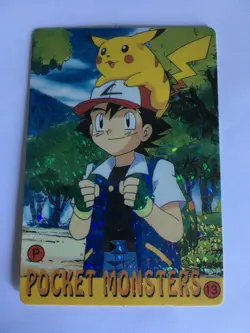 CARTE CARD POKEMON HOLO FOIL " PIKACHU N°13 - VENUSAUR N°15 " BANDAI TOPPS 1999 - Image 1