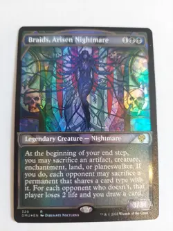 Braids, Arisen Nightmare (Textured Foil) Dominaria United Foil - Image 1