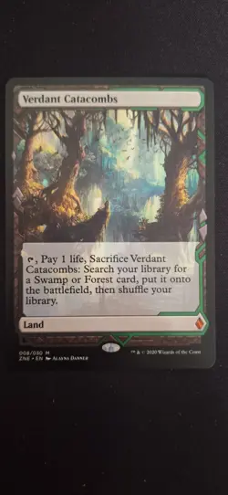 MTG Verdant Catacombs Zendikar Rising Expeditions 008/030 Regular Mythic - Image 1