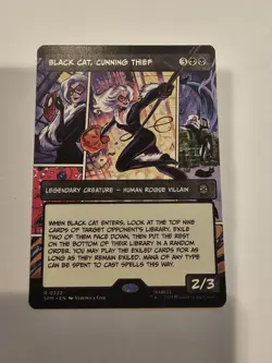 Black Cat, Cunning Thief (Borderless) Marvel's Spider-Man Regular - Image 1