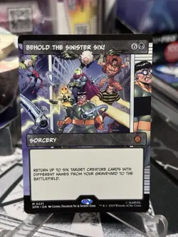 Magic - Behold the Sinister Six! M 0221 (Borderless) Marvel's Spider-Man Regular - Image 2