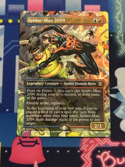 Spider-Man 2099 (Borderless) Marvel's Spider-Man R0205 Magic the Gathering - Image 1
