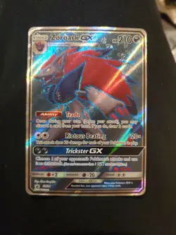 Pokemon TCG Zoroark GX SM84 Promo Black Star from Shining Legends Collection Box - Image 1