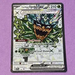 Pokemon TCG Teal Mask Ogerpon ex SVP 166 Scarlet & Violet Black Star Promo - Image 1