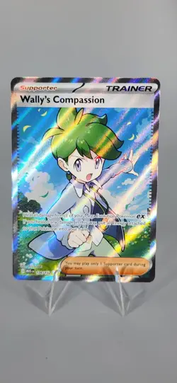 Wally's Compassion 176/132 Full Art Ultra Rare - Pokemon TCG: Mega Evolution - Image 1