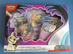 Pokemon TCG Mimikyu ex Box- Silver Tempest, Fusion Strike, Brilliant Stars Packs - Image 1