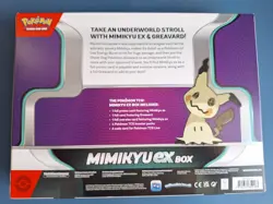 Pokemon TCG Mimikyu ex Box- Silver Tempest, Fusion Strike, Brilliant Stars Packs - Image 2
