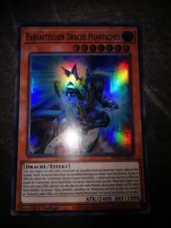 ✅Yu-Gi-Oh! Fantastischer Drache Phantazmei MP20-DE012 Super Rare 1. Auflage NM - Image 1