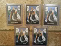 Silvers Rayleigh DON!! Foil Card Lot ×5 Legacy of the Master - Image 1