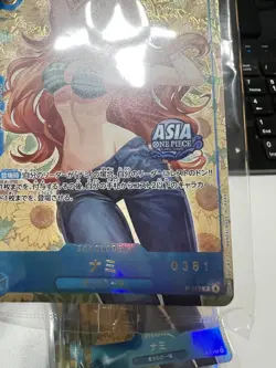 2025 ONE PIECE CARD GAME Mini-tin Pack Set vol.2 NAMI P-112 Sereal 0381 Sealed - Image 3