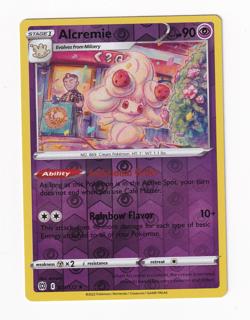 Alcremie 071/172 Brilliant Stars 2022 Reverse Holo Pokemon Card Near Mint NM - Image 1
