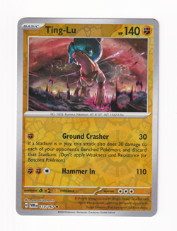 Ting-Lu 110/167 Twilight Masquerade 2024 Reverse Holo Pokemon Card Near Mint NM - Image 1