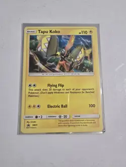 Tapu Koko - SM31 - Pokemon Sun & Moon Promo Holo Rare Card NM - Image 1