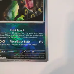 Pokemon Prismatic Evolutions Umbreon Poke Ball Reverse Holo Card 059/131 MINT! - Image 2