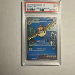 Pidgeot ex #225/197 Sv03: Obsidian Flames - SIR Holo Card - PSA 9 -Free Shipping - Image 1