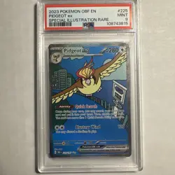 Pidgeot ex #225/197 Sv03: Obsidian Flames - SIR Holo Card - PSA 9 -Free Shipping - Image 3