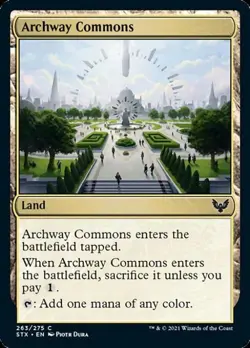 Archway Commons - Near Mint MTG Strixhaven - Image 1