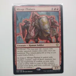 MTG TCG Mirage Phalanx Commander: Innistrad: Crimson Vow Regular 035/038 - Image 1