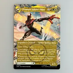 Magic The Gathering MTG Spider-Man Borderless Miles Morale Ultimate M 0211 SPM - Image 2