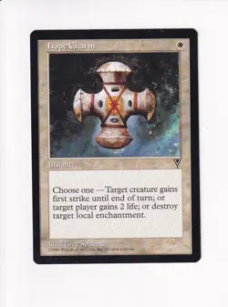 1996 MAGIC THE GATHERING MTG VISIONS HOPE CHARM (PH) - Image 1