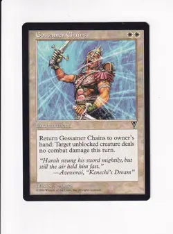 1996 MAGIC THE GATHERING MTG VISIONS GOSSAMER CHAINS (PH) - Image 1