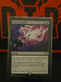 MTG Flare of Malice (95) | NM | Modern Horizons 3 {MH3} Unplayed R 0095 - Image 1