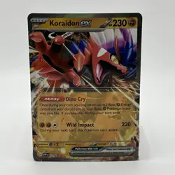 Pokemon TCG - Koraidon EX - Scarlet & Violet Black Star Promo - SVP029 - Rare - Image 1
