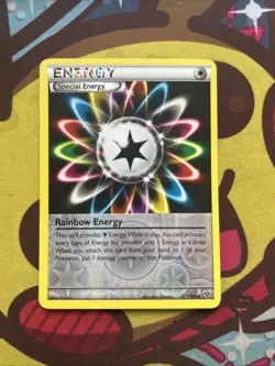 Pokemon Rainbow Energy 131/146 - XY Base - Expanded GLC - Reverse Holo - Image 1
