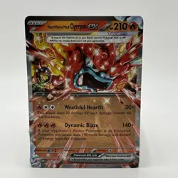 Pokemon TCG - Hearthflame Mask Ogerpon EX - Twilight Masquerade - 040/167 - Rare - Image 1