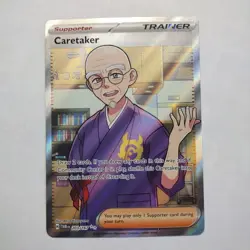 Caretaker - 203/167 - Pokemon Twilight Masquerade Full Art Ultra Rare MINT - Image 1
