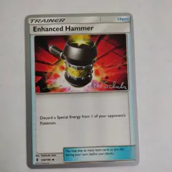 Enhanced Hammer - 124/145 - LP Pokemon Sun & Moon Guardians World Championships - Image 1