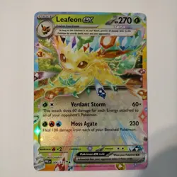Leafeon ex 006/131 Prismatic Evolutions Holo Pokemon TCG MINT - Image 1