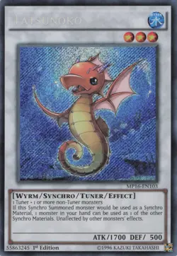 Yugioh Tatsunoko MP16-EN013 Secret Rare 1st Edition LP - Image 1