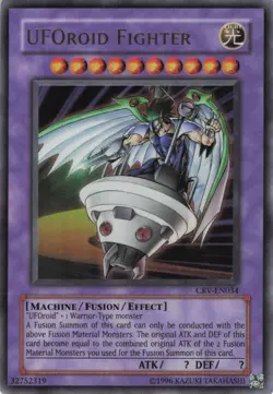 Yugioh UFOroid Fighter CRV-EN034 Ultra Rare LP - Image 1