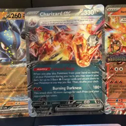 Pokemon Jumbo Cards Lot (Charizard EX, Victini, Lucario EX) - Image 4