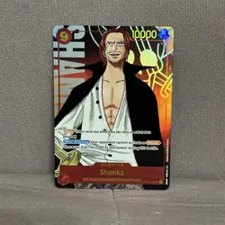 ONE PIECE Card Game Romance Dawn Shanks Parallel Alt Art OP01-120 SEC English - Image 1