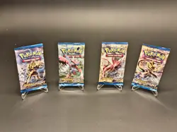 Pokemon Card Sealed XY Breakpoint Art Set 4 Booster Packs Sent Express - Image 1