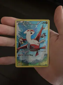 Pokemon Latias TCG Full Art Holo Black Star Promo Card XY78 - Image 1